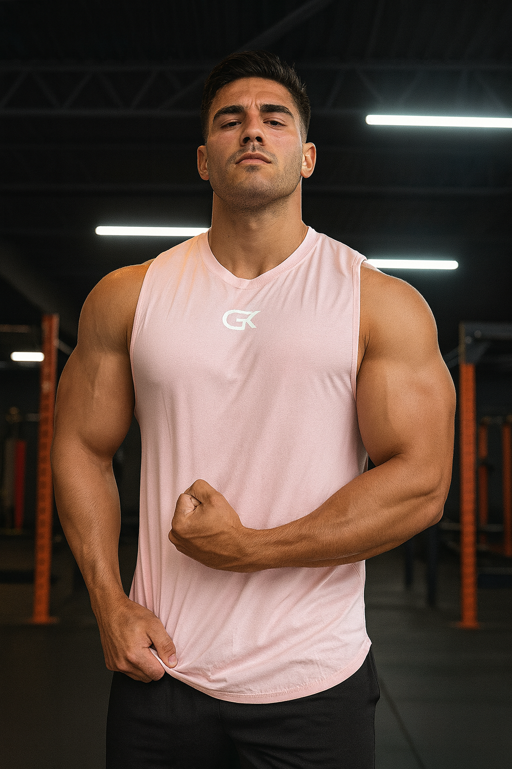 Gymaniak Muscle Shirt 80% Nylon 20% Spandex
