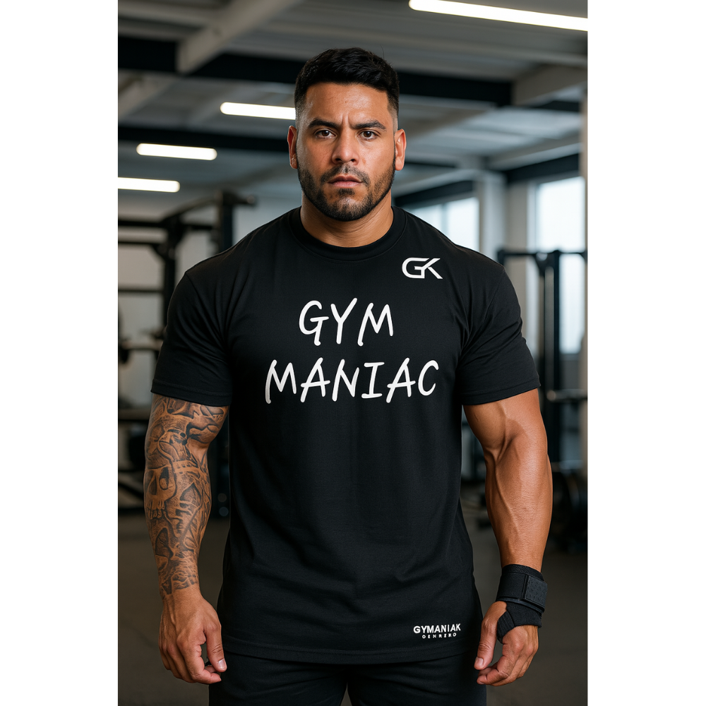 GYMANIAK Heavyweight Premium Quality Workout Shirt for Men: Ultimate Performance and Style