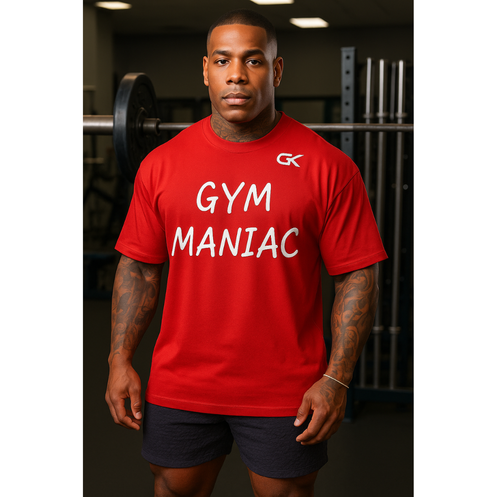 GYMANIAK Heavyweight Premium Quality Workout Shirt for Men: Ultimate Performance and Style - Image 13