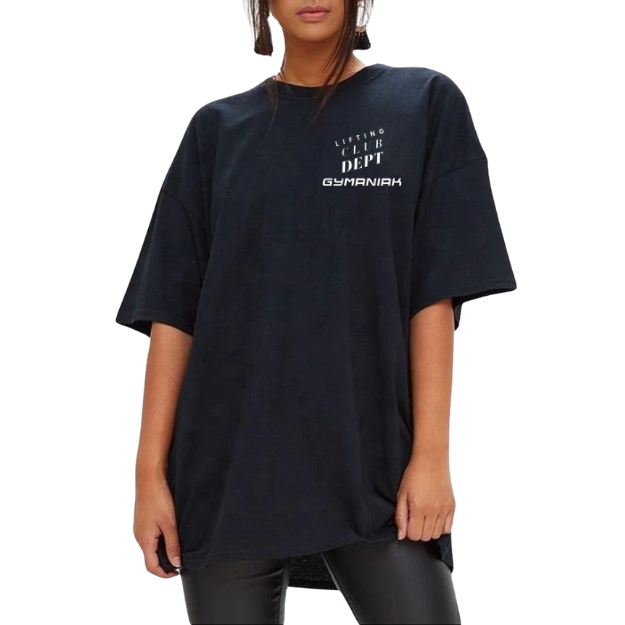 GYMANIAK Lifting Club Department 100% soft spun cotton Women's Workout Shirt - Image 4