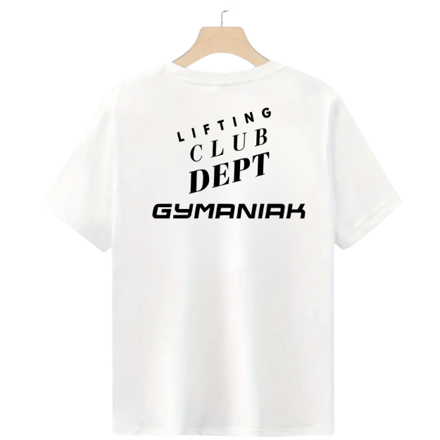 GYMANIAK Lifting Club Department 100% soft spun cotton Women's Workout Shirt - Image 10