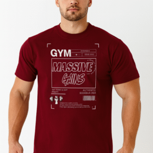 GYMANIAK MASSIVE GAINS 5.3 oz. T-Shirt
