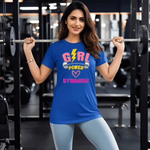 GYMANIAK GIRL POWER 5.3 oz. T-Shirt
