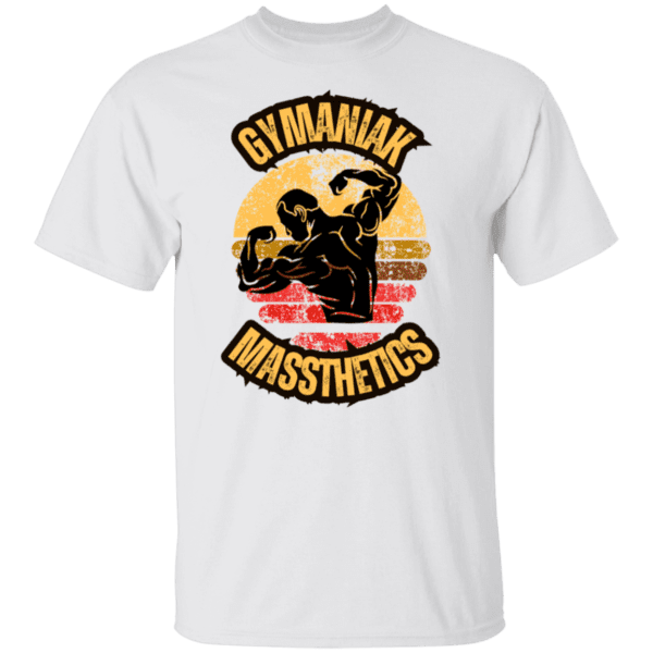GYMANIAK MASSTHETICS 5.3 oz. T-Shirt - Image 2