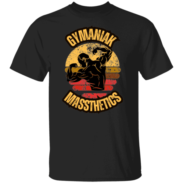 GYMANIAK MASSTHETICS 5.3 oz. T-Shirt - Image 5