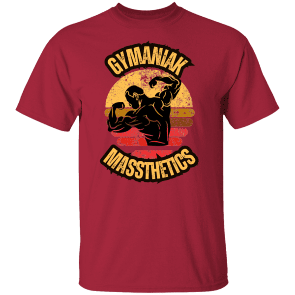 GYMANIAK MASSTHETICS 5.3 oz. T-Shirt - Image 6