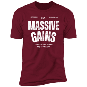 GYMANIAK MASSIVE GAINS - Z61x Premium Short Sleeve Tee
