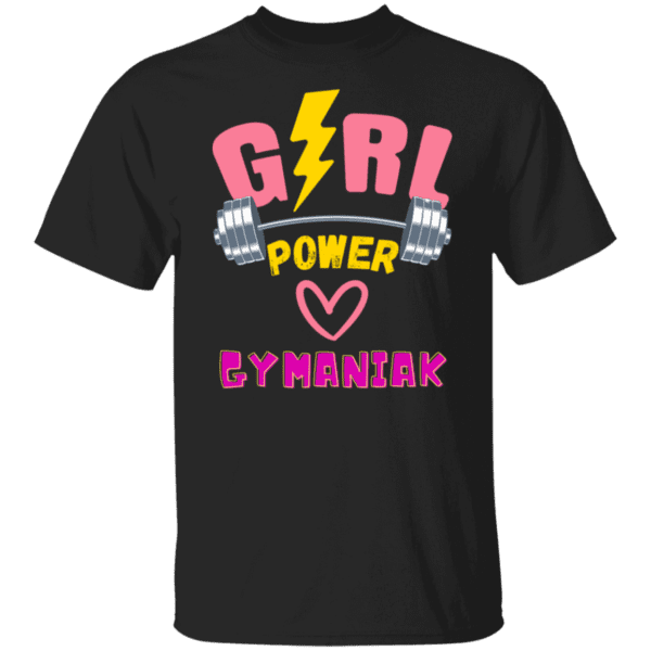 GYMANIAK GIRL POWER 5.3 oz. T-Shirt - Image 7