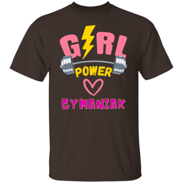 GYMANIAK GIRL POWER 5.3 oz. T-Shirt - Image 9
