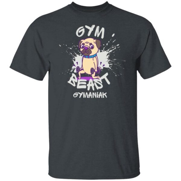 Gymaniak Gym Beast Boxer 5.3 oz. T-Shirt - Image 4