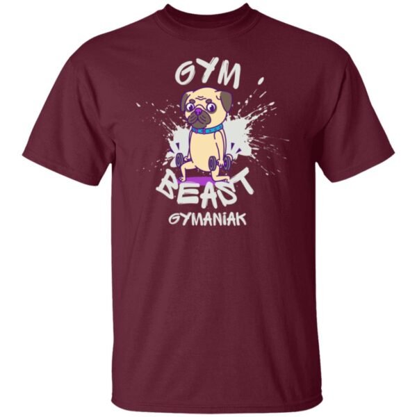 Gymaniak Gym Beast Boxer 5.3 oz. T-Shirt - Image 6