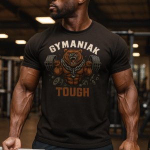 GYMANIAK TOUGH 5.3 oz. Cotton T-Shirt FREE SHIPPING