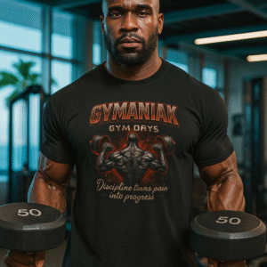 gymday1 GYMANIAK GYM DAYS 5.3 oz. T-Shirt