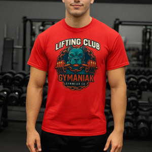 GYMANIAK Lifting Club  5.3 oz. T-Shirt FREE SHIPPING Pitbull power