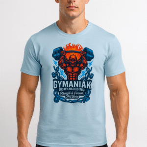 STRENGETHSKULL1 GYMANIAK Bodybuilding tee