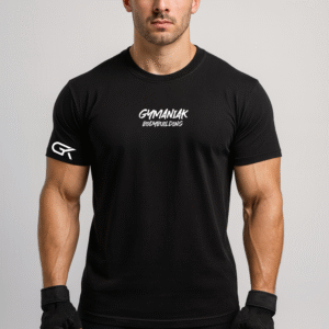 Gymaniak Bodybuilding Tee 100% Cotton Workout T-Shirt