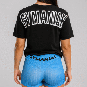 GYMANIAK Womans set T-shirt and Short size Small