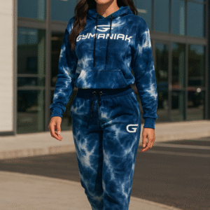 GYMANIAK Tie Dye Hoodie Set Medium Size Las One