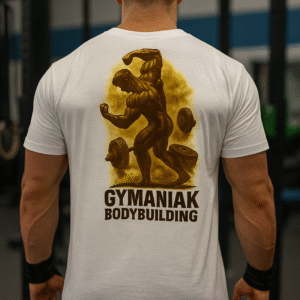 GYMANIAK BODYBUILDING 100% COTTON TSHIRT SIZE XLARGE