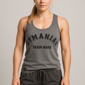 GYMANIAK WOMANS TANK TOP AND SHORT SIZE LARGE
