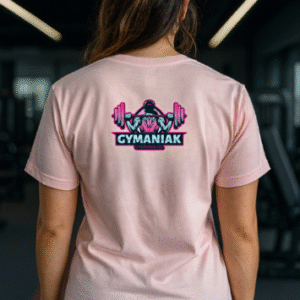 GYMANIAK WOMENS TSHIRT 100% COTTON SIZE LARGE